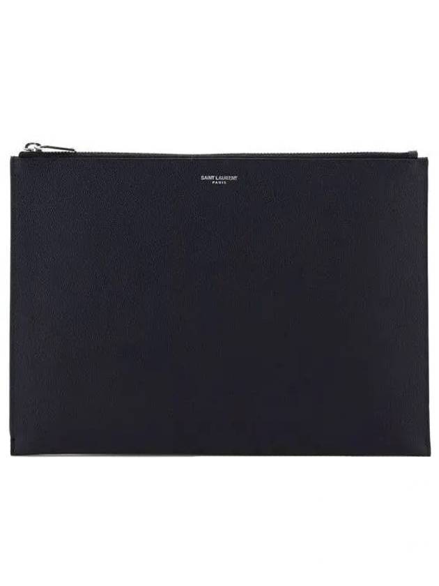 YSL Saint Laurent Saint Laurent Trending Classic Tablet Clutch Bag Black