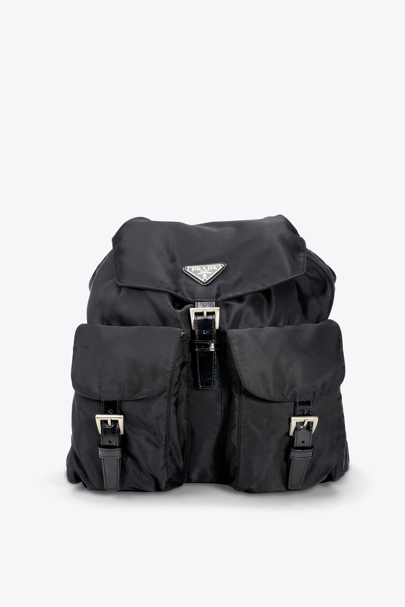 Prada Backpack - 2 Nylon Black Large