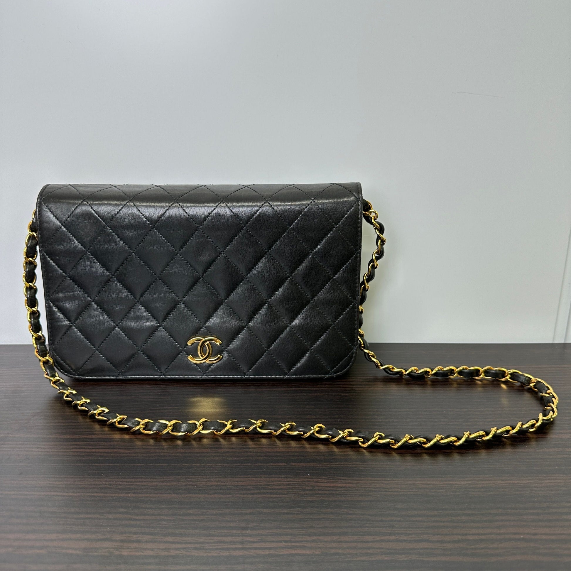 CHANEL | Bags |   Chanel Black Classic Full Flap Bag LB
