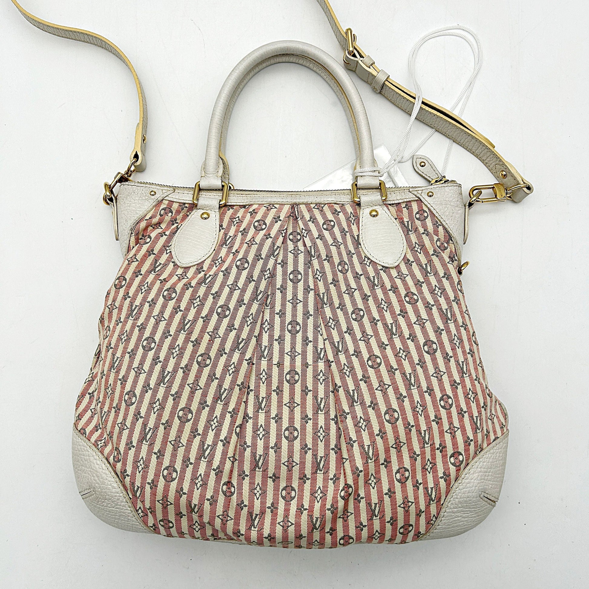 LOUIS VUITTON Mini Lin Croisette Marina PM Rouge LA5549