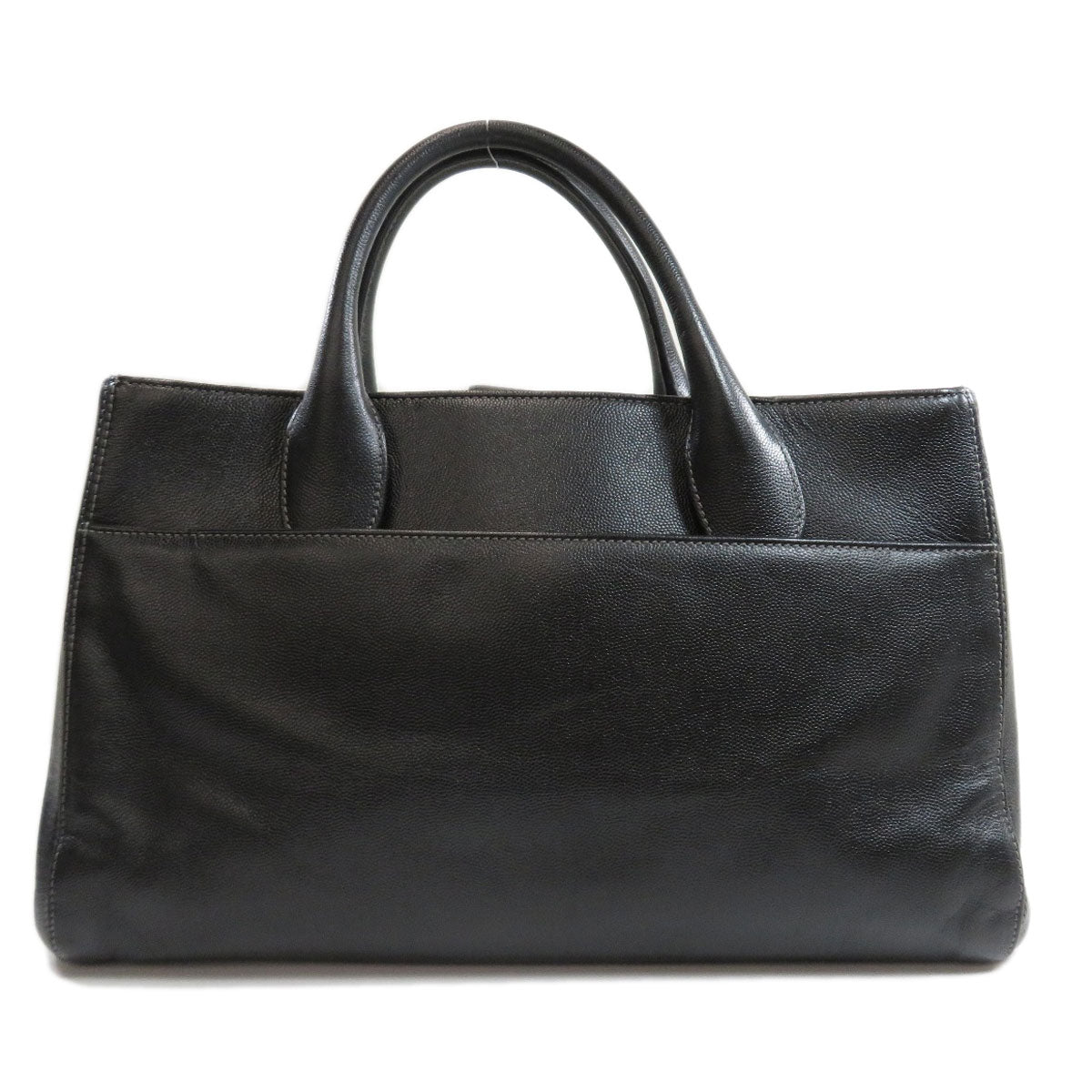 Chanel Coco Mark 2way Metal Fittings Tote Bag Silver