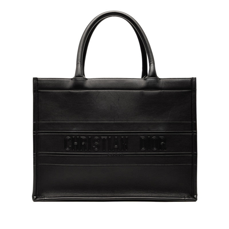 Dior Book Tote Tote Bag Leather