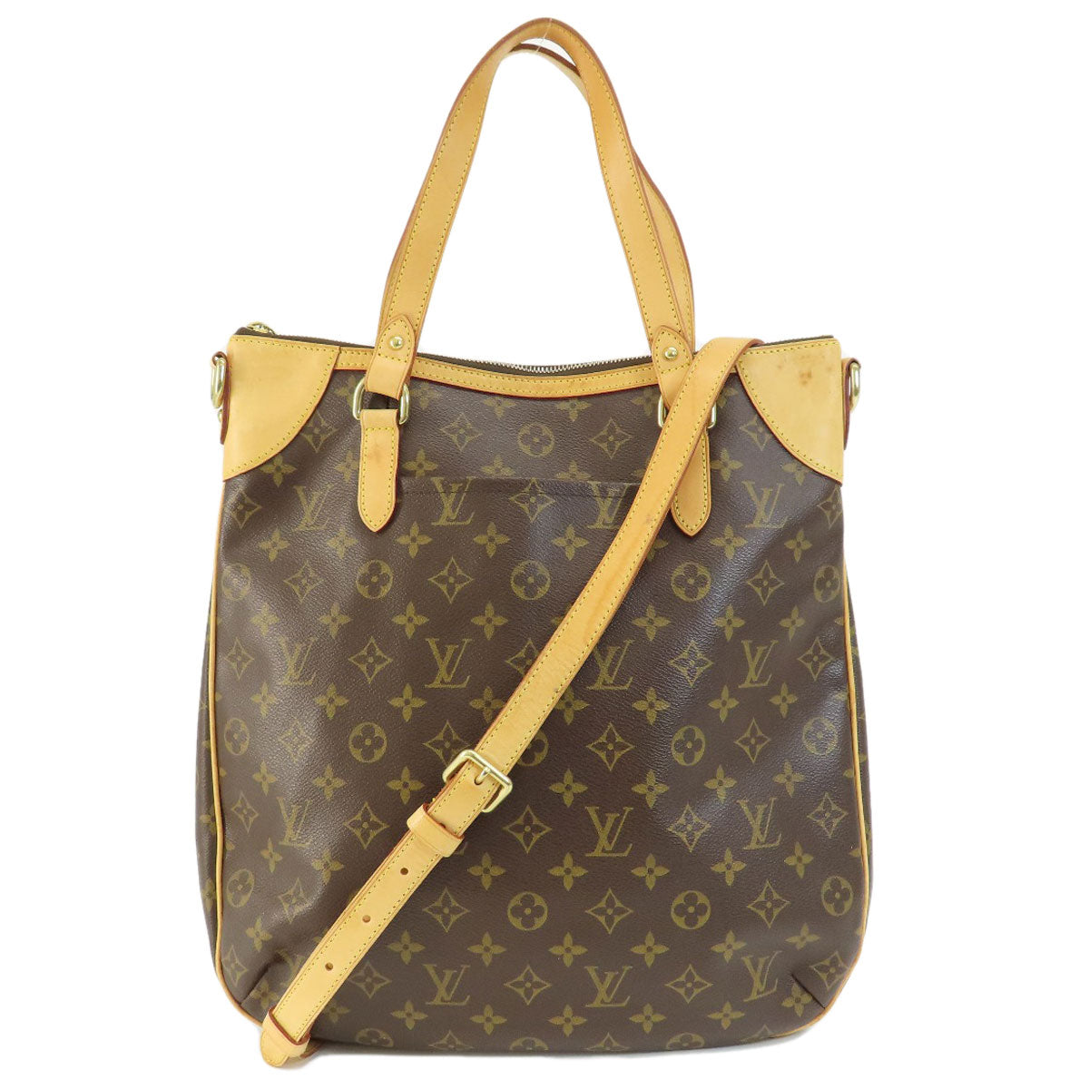 Louis Vuitton M56388 Odeon GM Monogram Canvas Brown Tote Bag