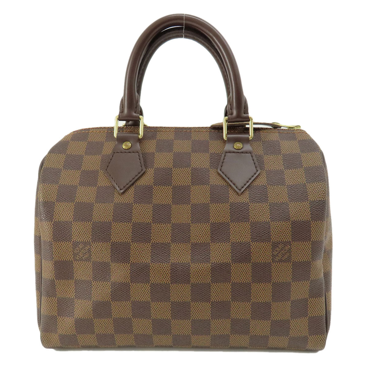 Louis Vuitton N41532 Damier Speedy 25 Canvas Brown Handbag 2