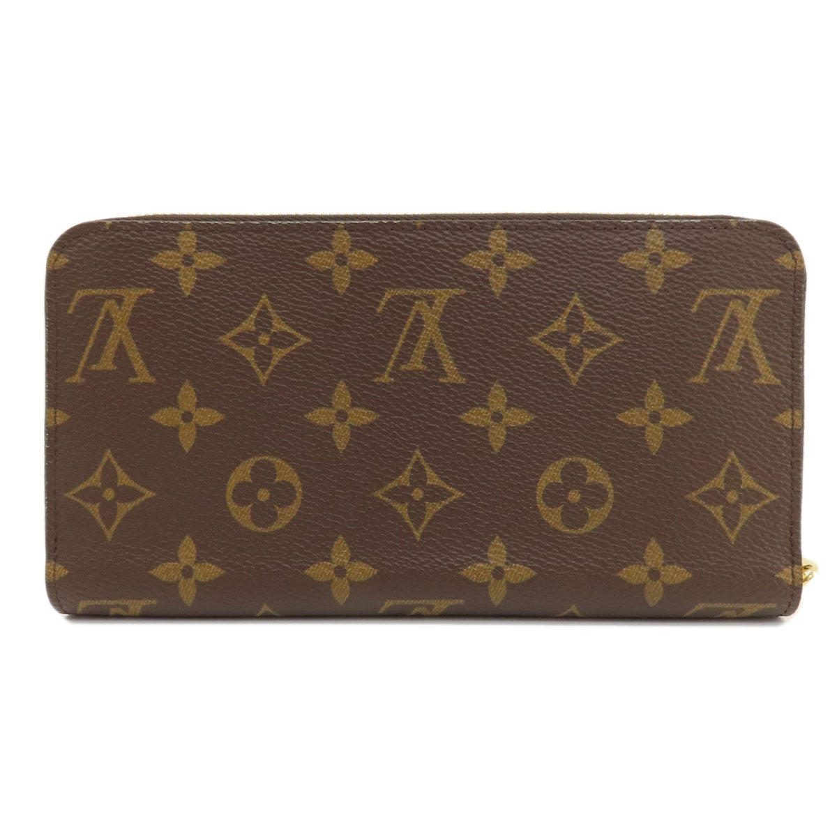 Louis Vuitton Long Purse M41616 Zippy Monog Monogram Canvas Brown Wallet Case