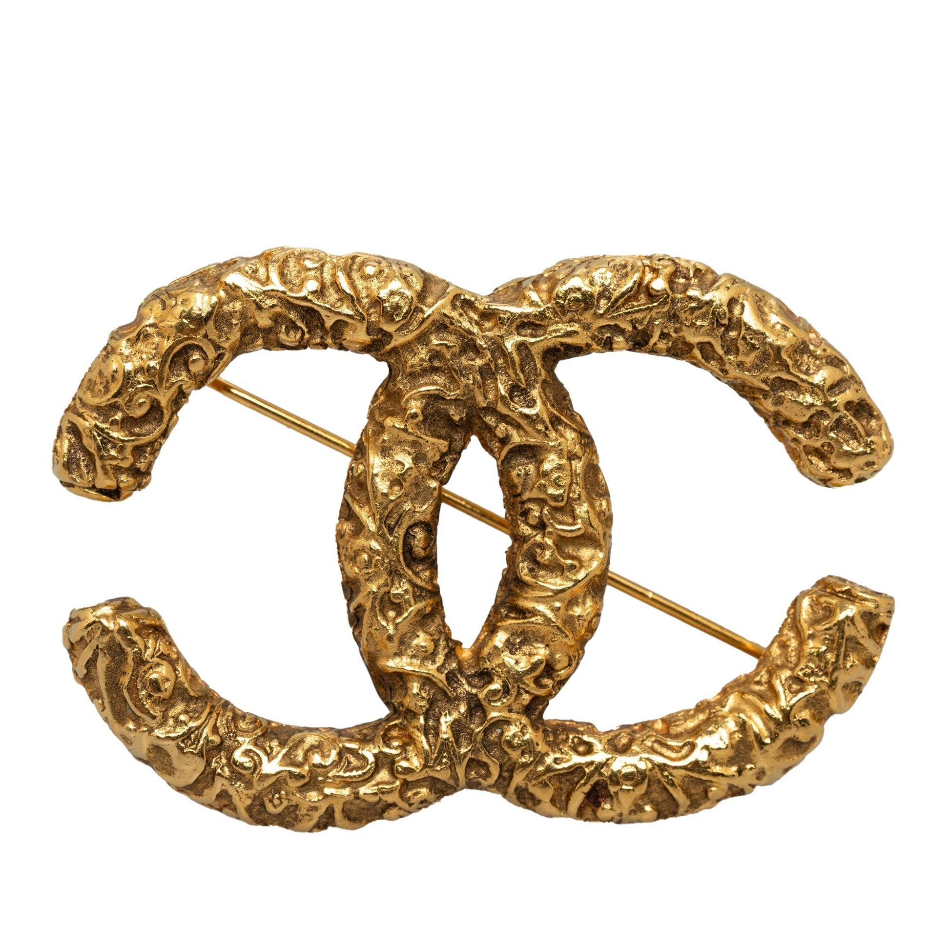 CHANEL CC Brooch Costume Brooch