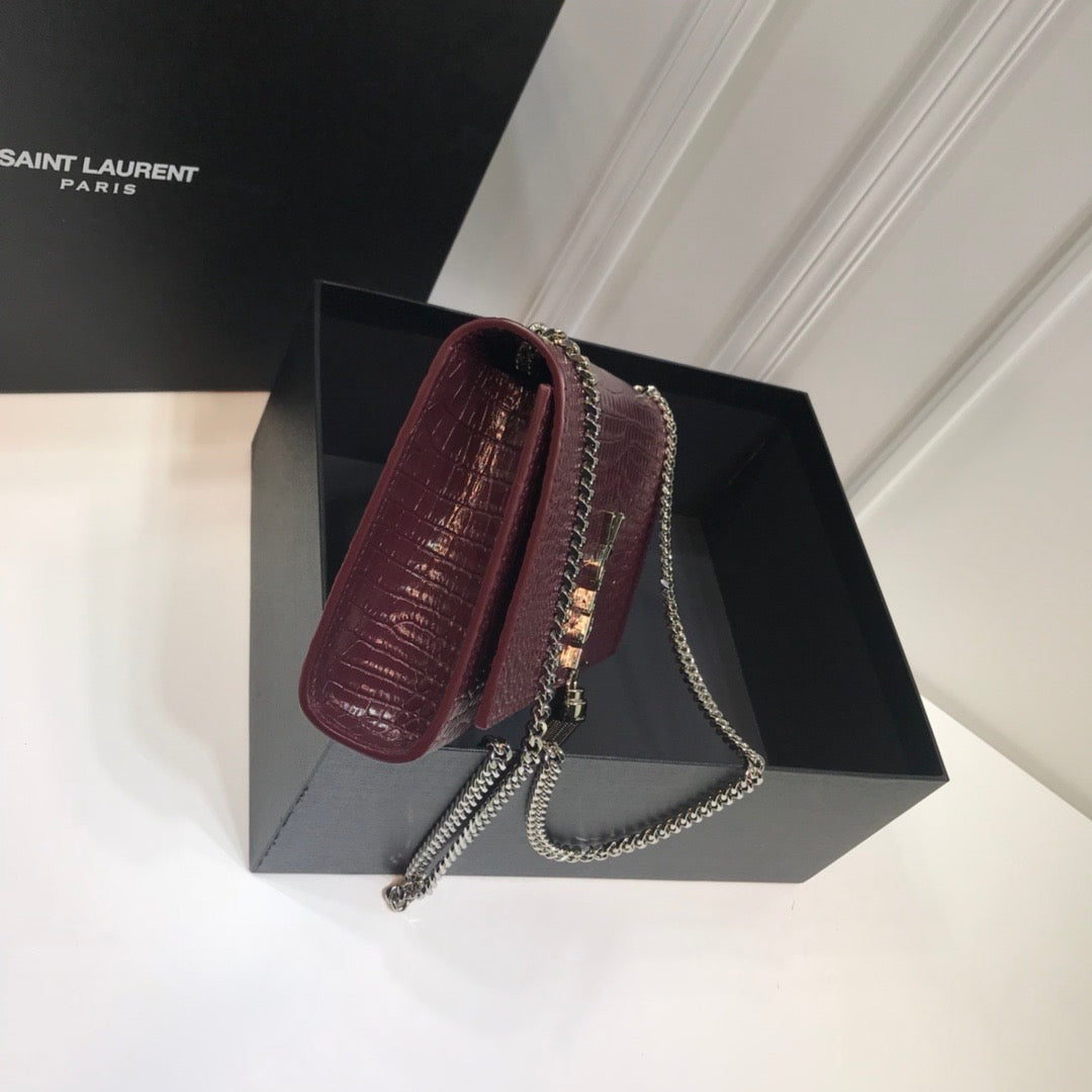 YSL Saint Laurent Kate Shoulder Bag Monogram Chain 94In24Cm Ysl 4530
