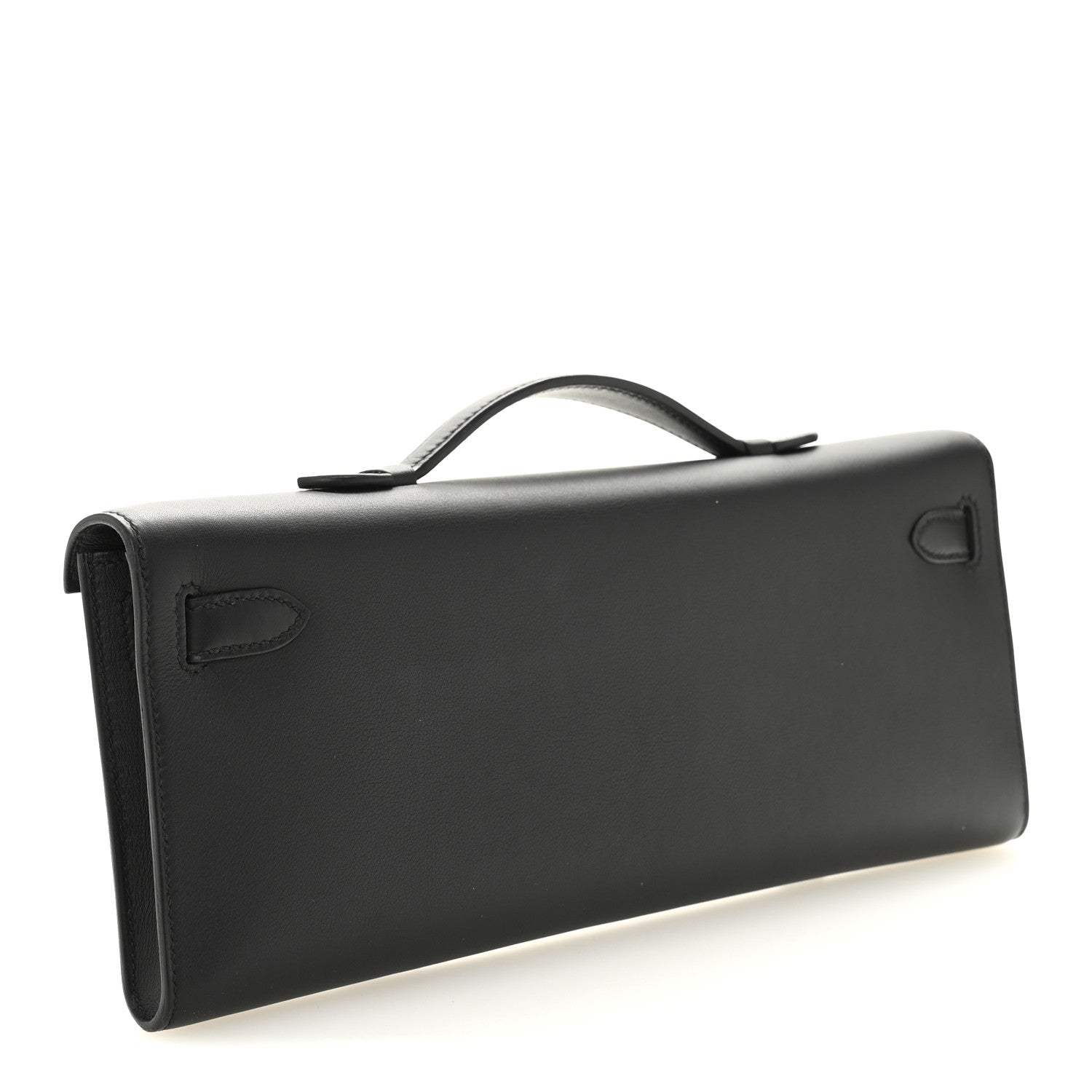 Hermes Swift Kelly Cut Clutch Pochette Black Clutch Bag