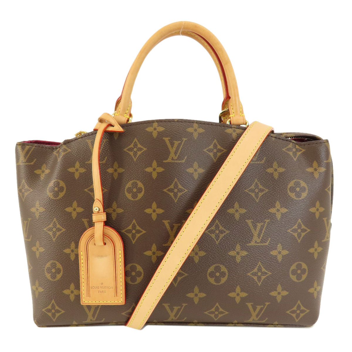 Louis Vuitton M45900 Petit Palais PM Monogram Canvas Brown Handbag