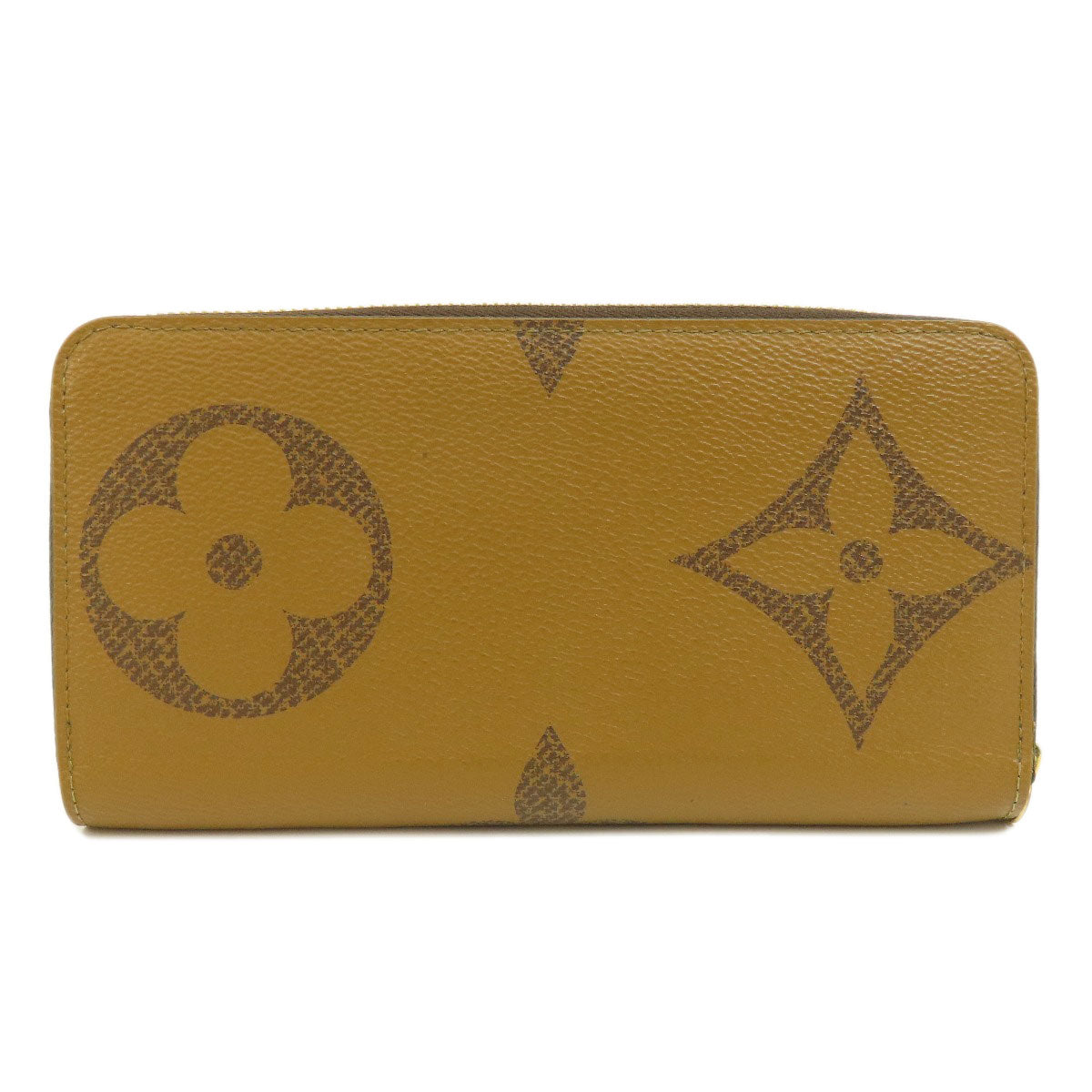 Louis Vuitton Long Purse M69353 Giant Zippy Monogram Canvas Brown Wallet Case 2