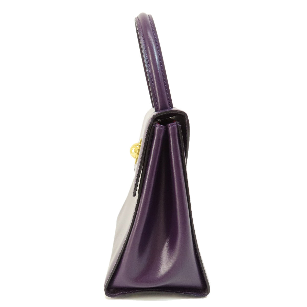 Purple Star Ball Women Leather Travel Bag