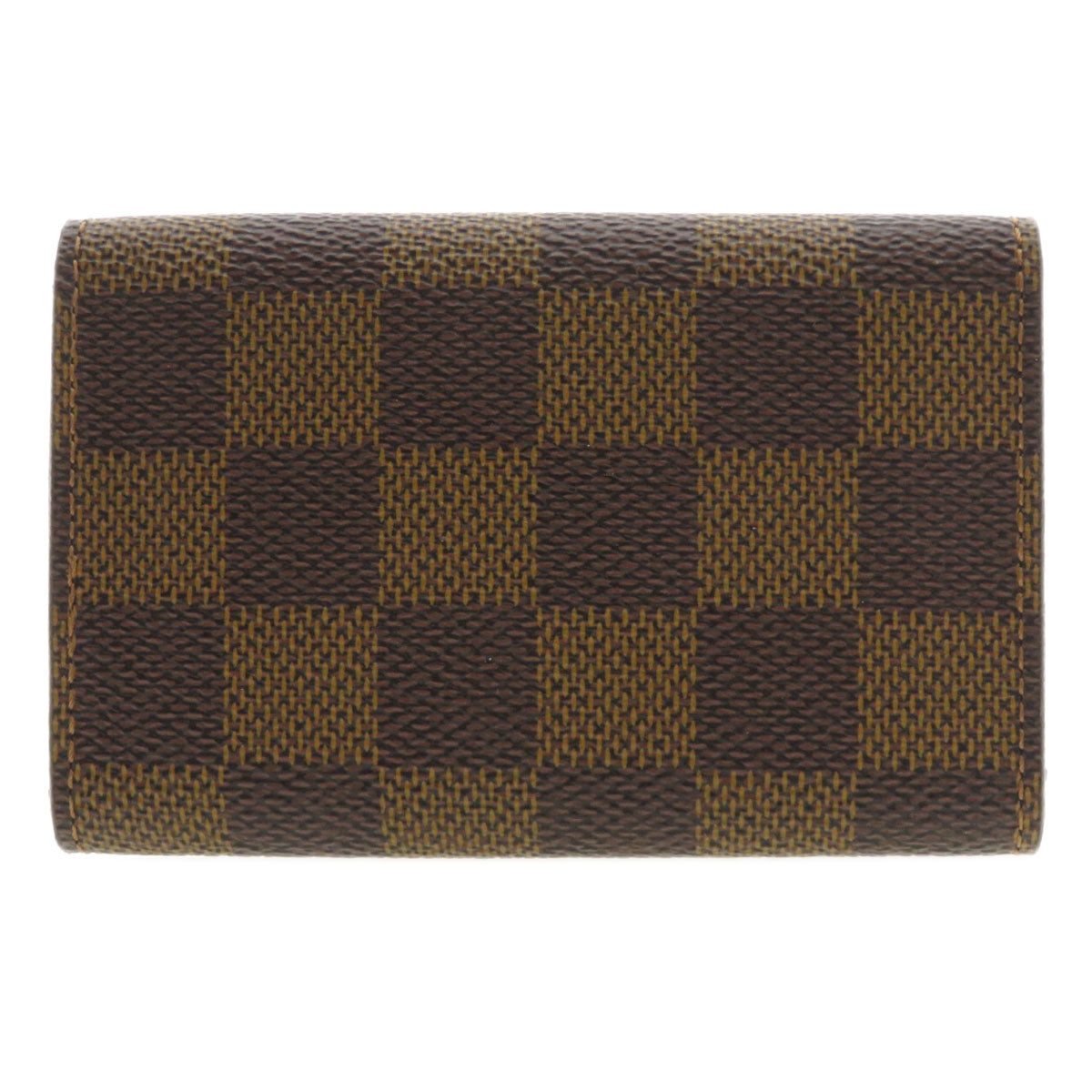 Louis Vuitton Key holder N62630 Damier Canvas Brown Key Chain 4