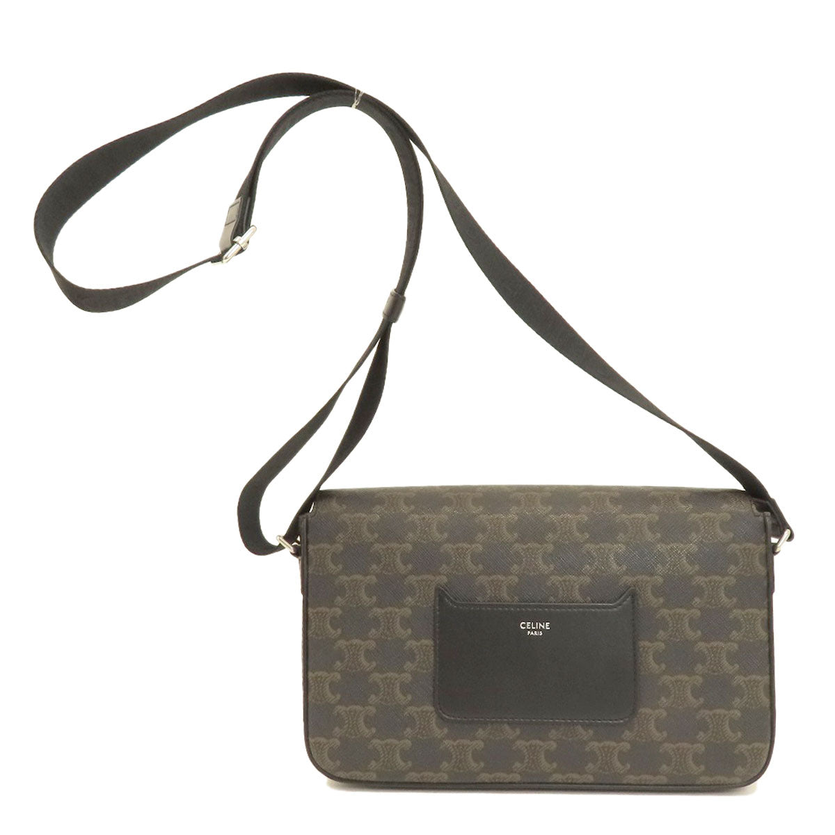 Shoulder Bag Pvc, Triomphe Women Leather Brown