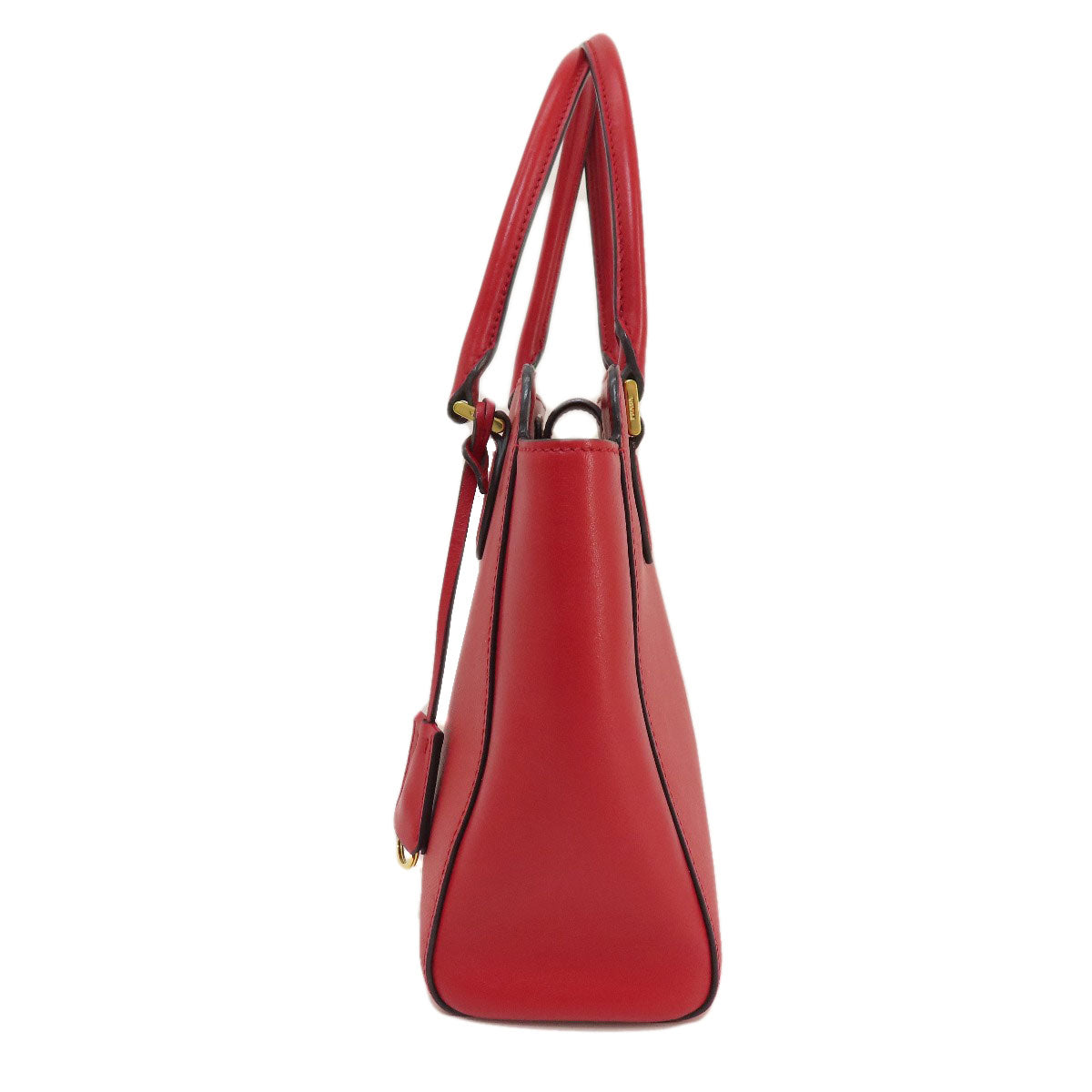 Saffiano Way Leather Red Travel Bag