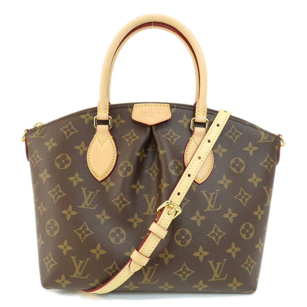 Louis Vuitton M45986 Boesi NM PM Monogram Canvas Brown Handbag