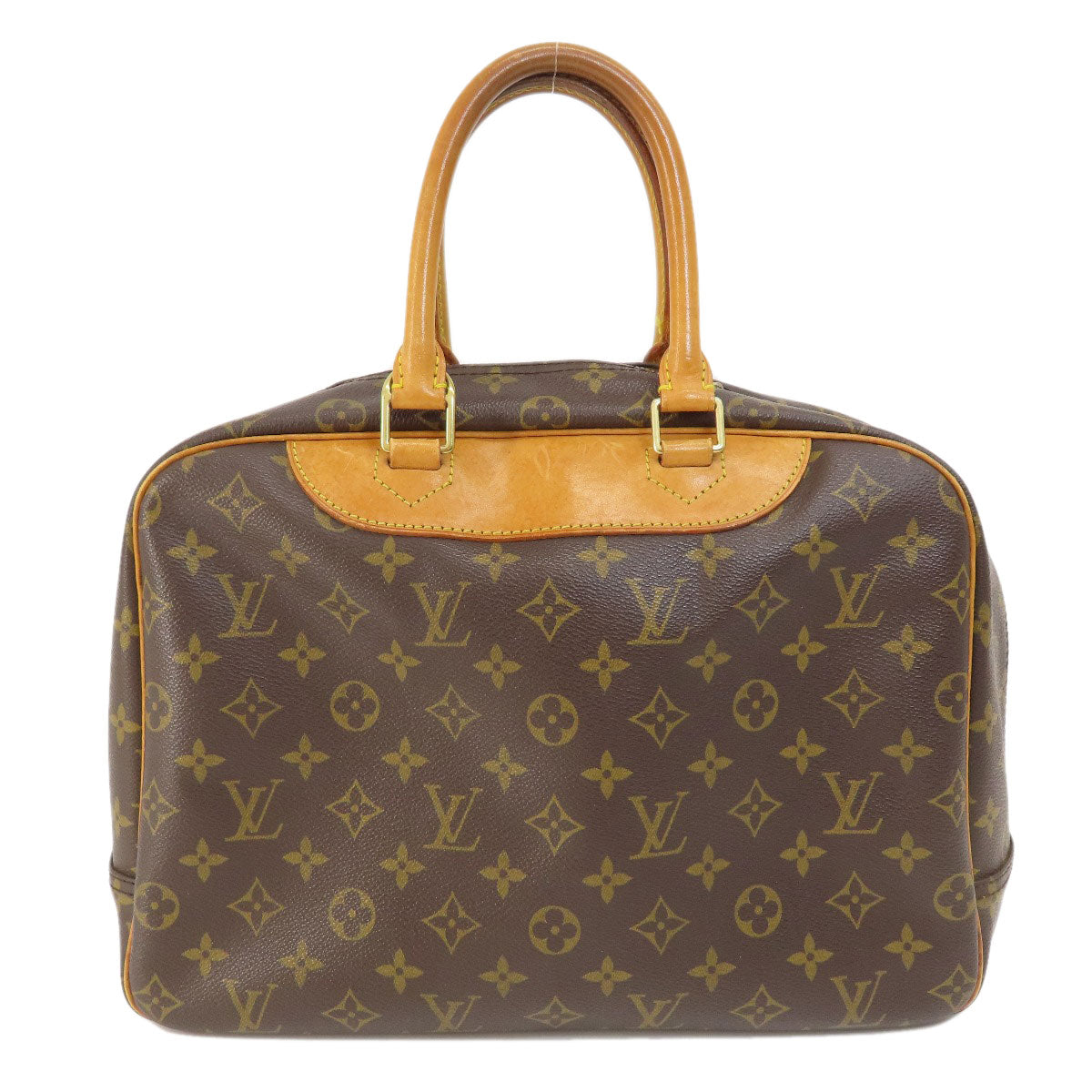 Louis Vuitton M47270 Deauville Monogram Canvas Brown Handbag 6