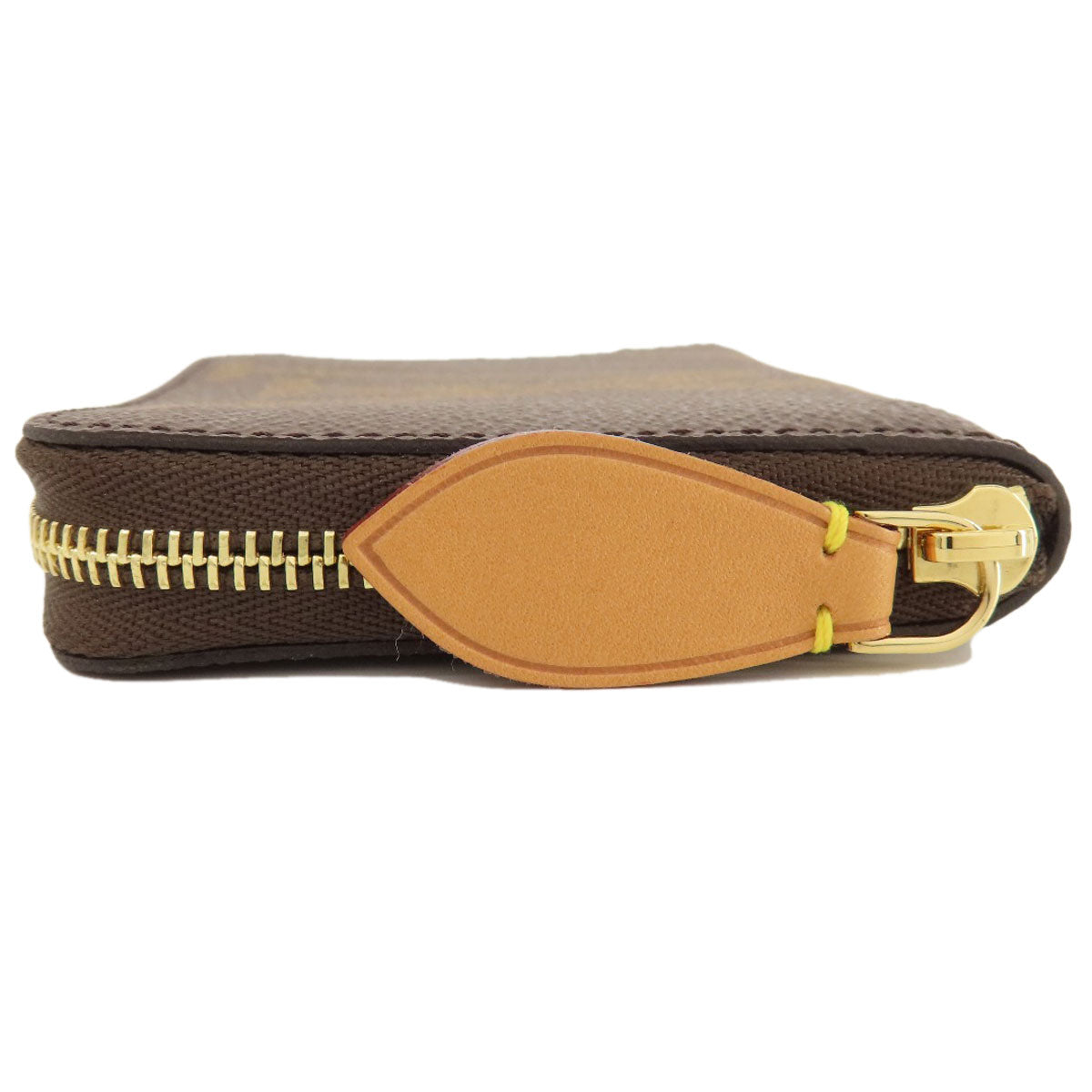 Louis Vuitton Coin M67690 Giant Zippy Coin Monogram Canvas Brown Wallet Case