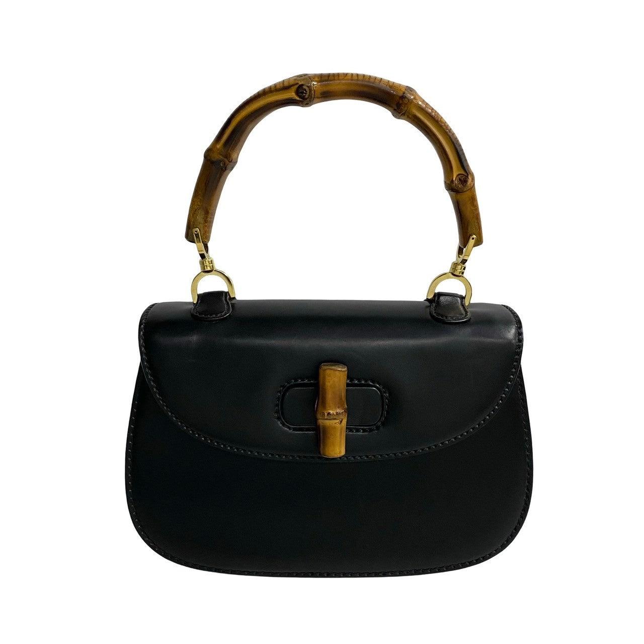 Gucci Bamboo Handbag Leather Travel Bag Handbag 8