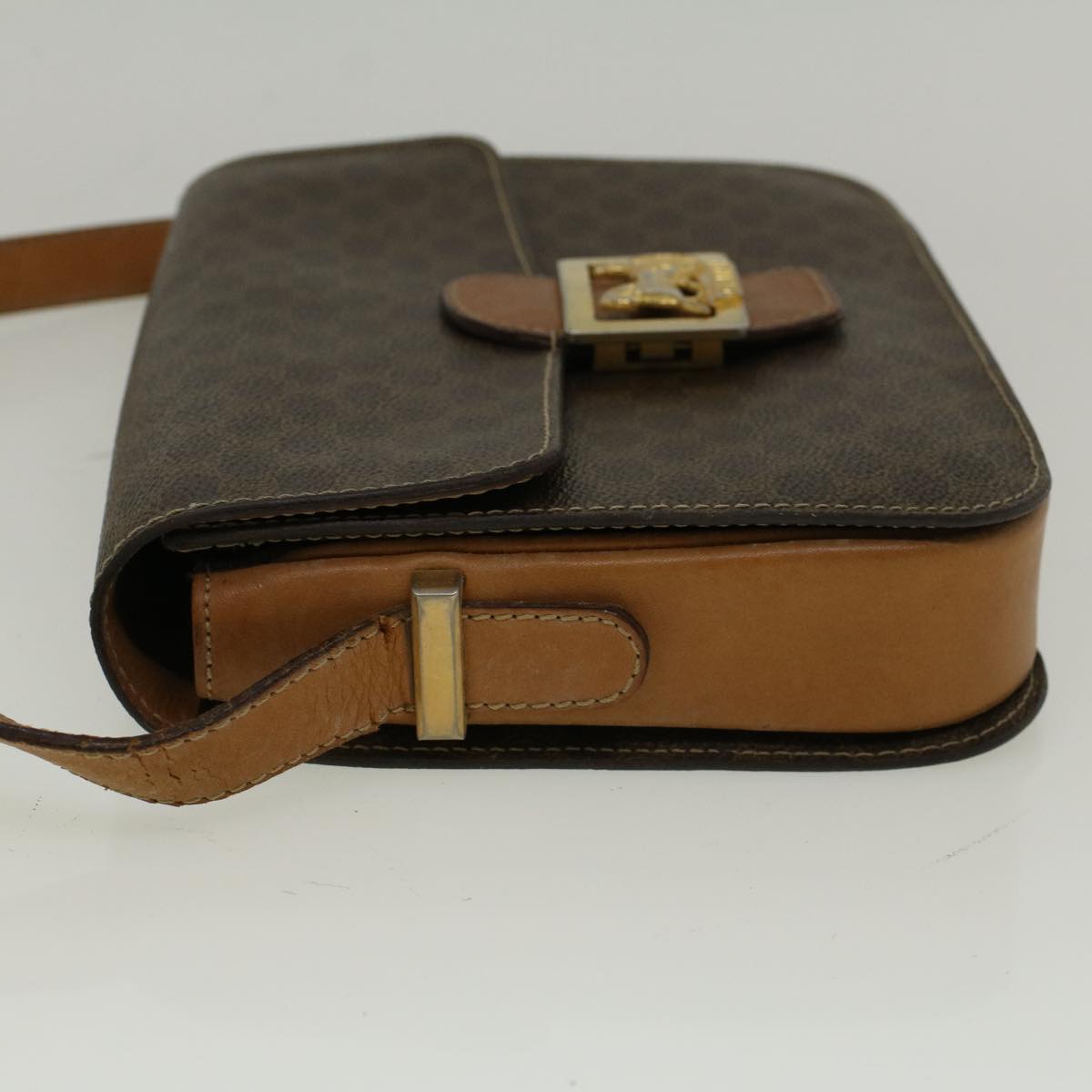 Luxury Macadam Horse Carriage Shoulder Bag Pvc Leather Canvas