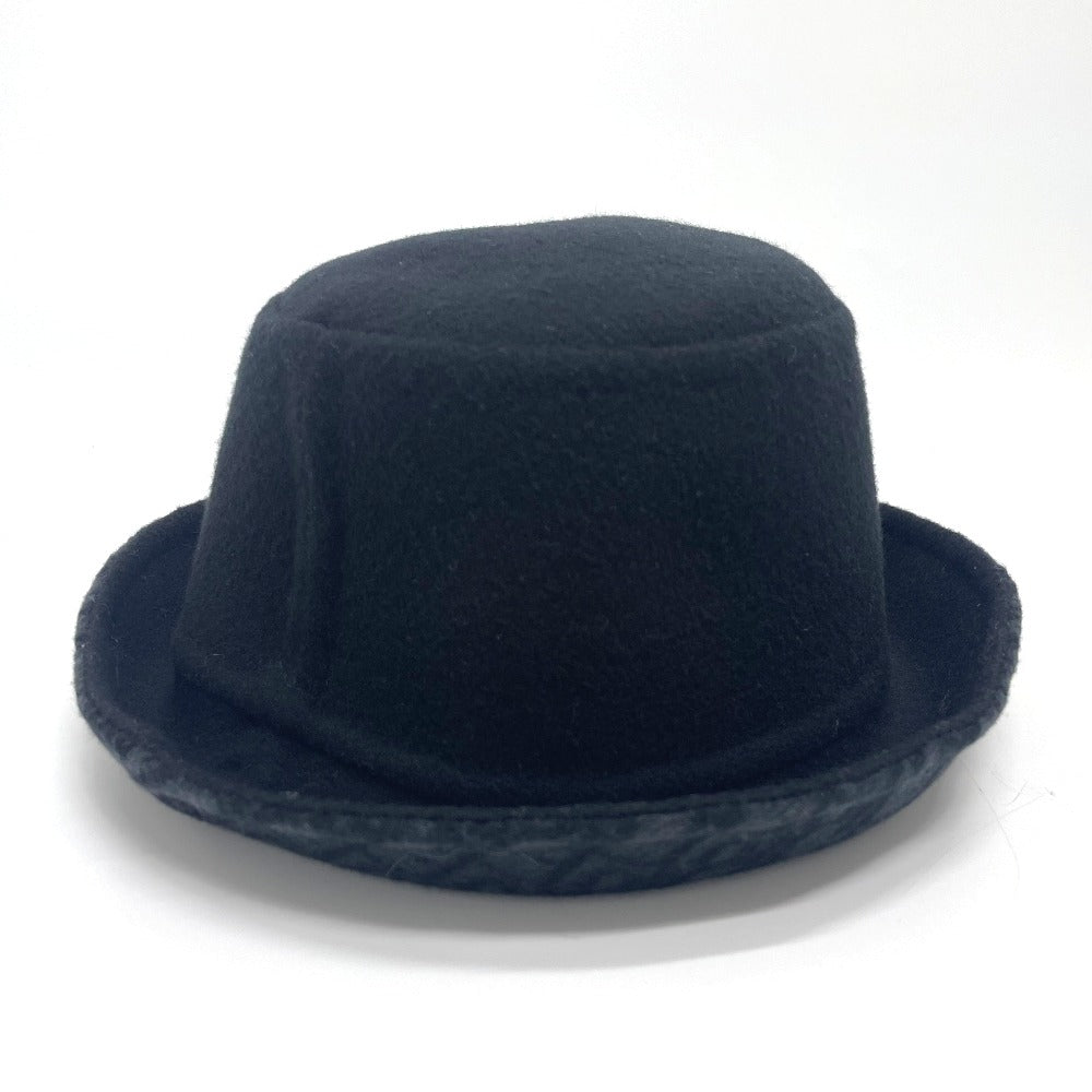 Dior Hat Wool Oblique Chic Bob Hat Women Black Travel Bag
