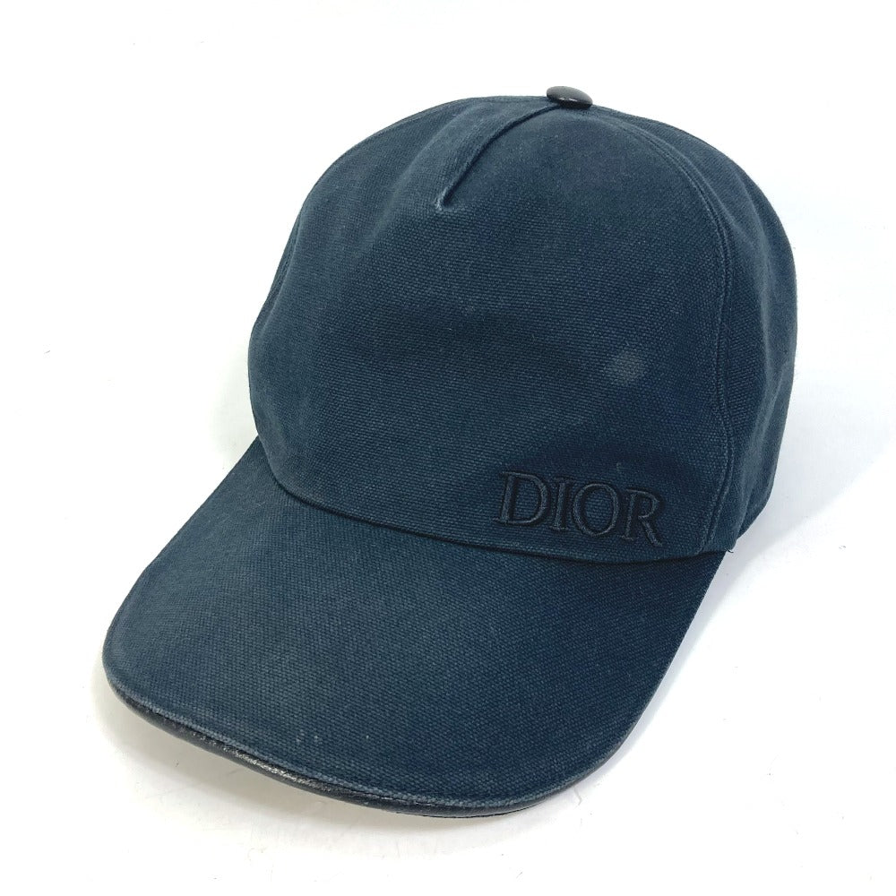 Dior Cap Cotton M Handbag Black Logo Travel Bag