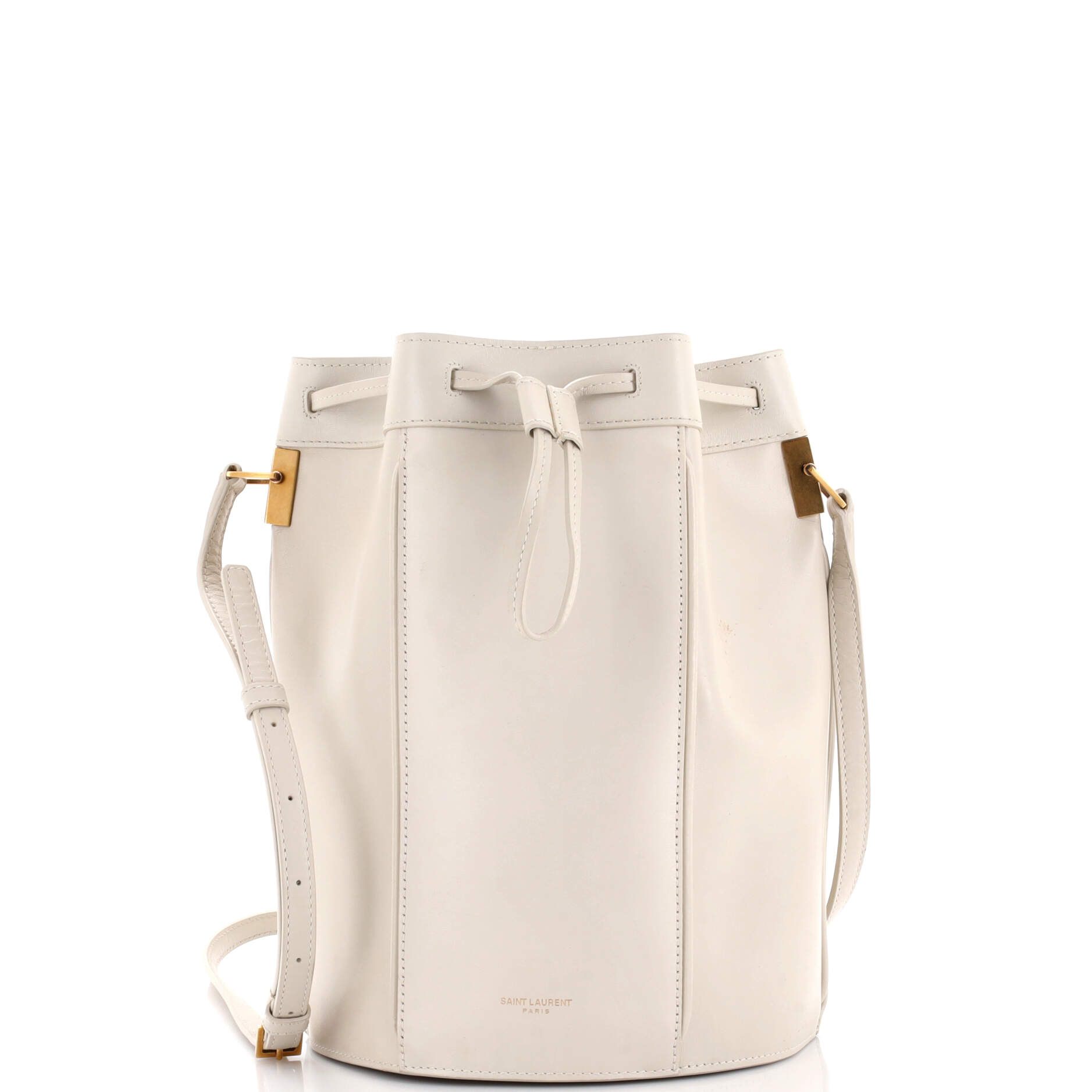 YSL Saint Laurent Saint Laurent Trending Talitha Bag Leather Medium Bucket Bag