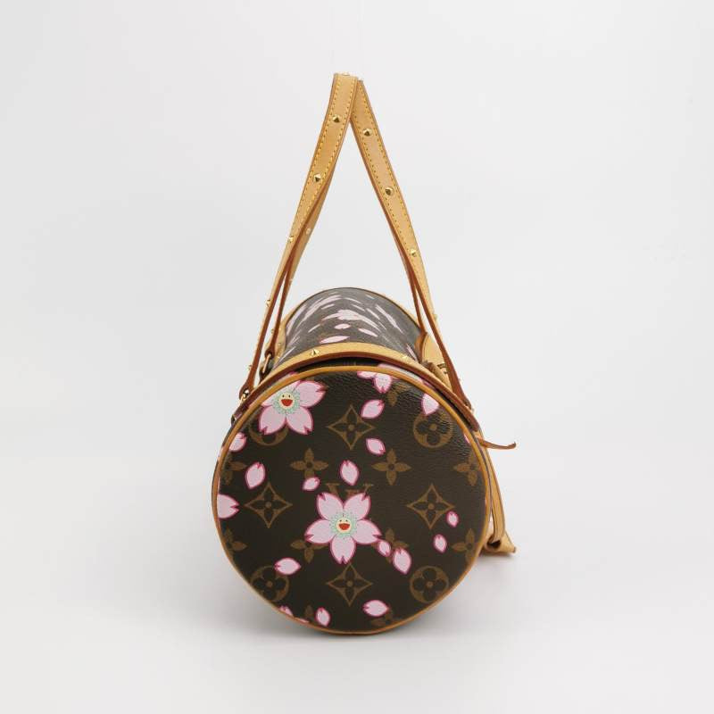 Louis Vuitton x Takashi Murakami Papillon 28 Monogram Handbag