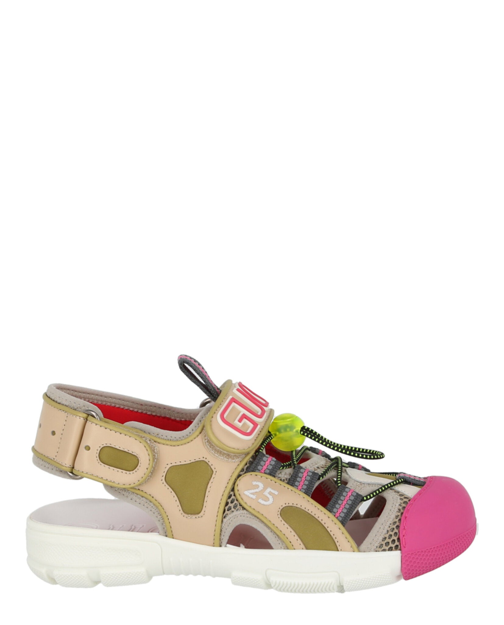 Gucci Womens Tinsel Sport Sandals