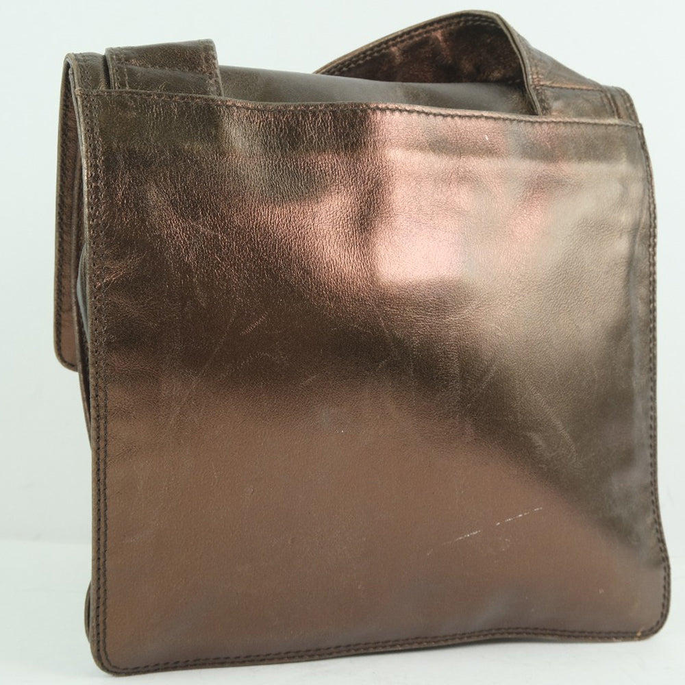 Chanel Calfskin bronze Shoulder Bag