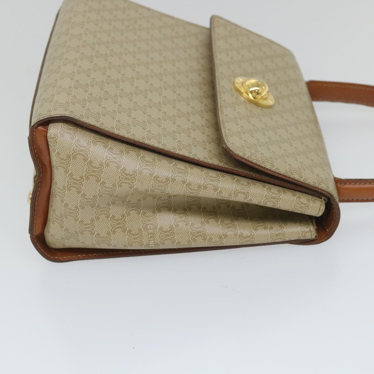 Luxury Macadam Hand Bag Way Canvas Beige Travel Bag