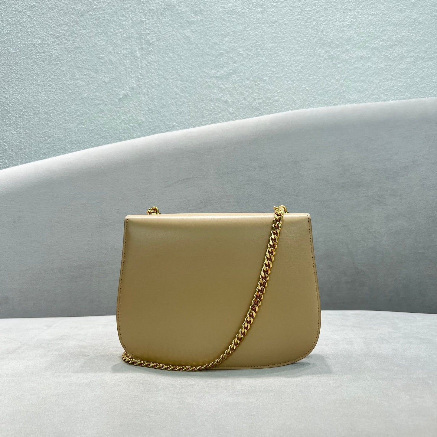 Top Quality Besatop Quality Triomphe For Women Beige Chain Travel Bag 10In245Cm 4263