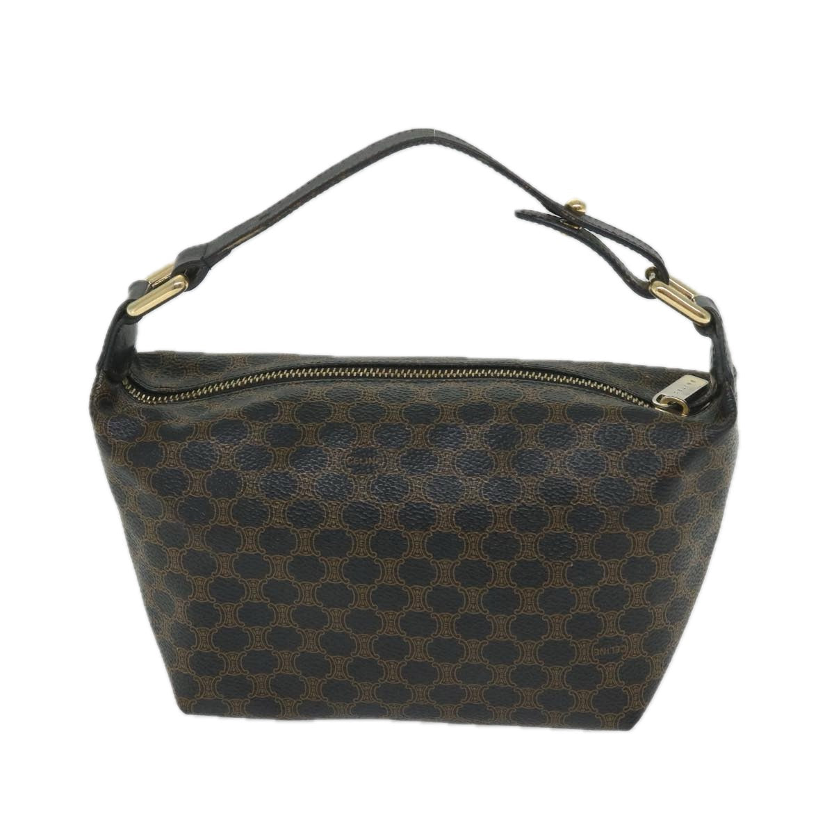 Luxury Macadam Hand Bag Pvc Brown Leather Canvas Travel Bag