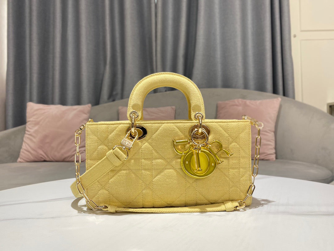 Lady Joy Yellow Cd Travel Bag