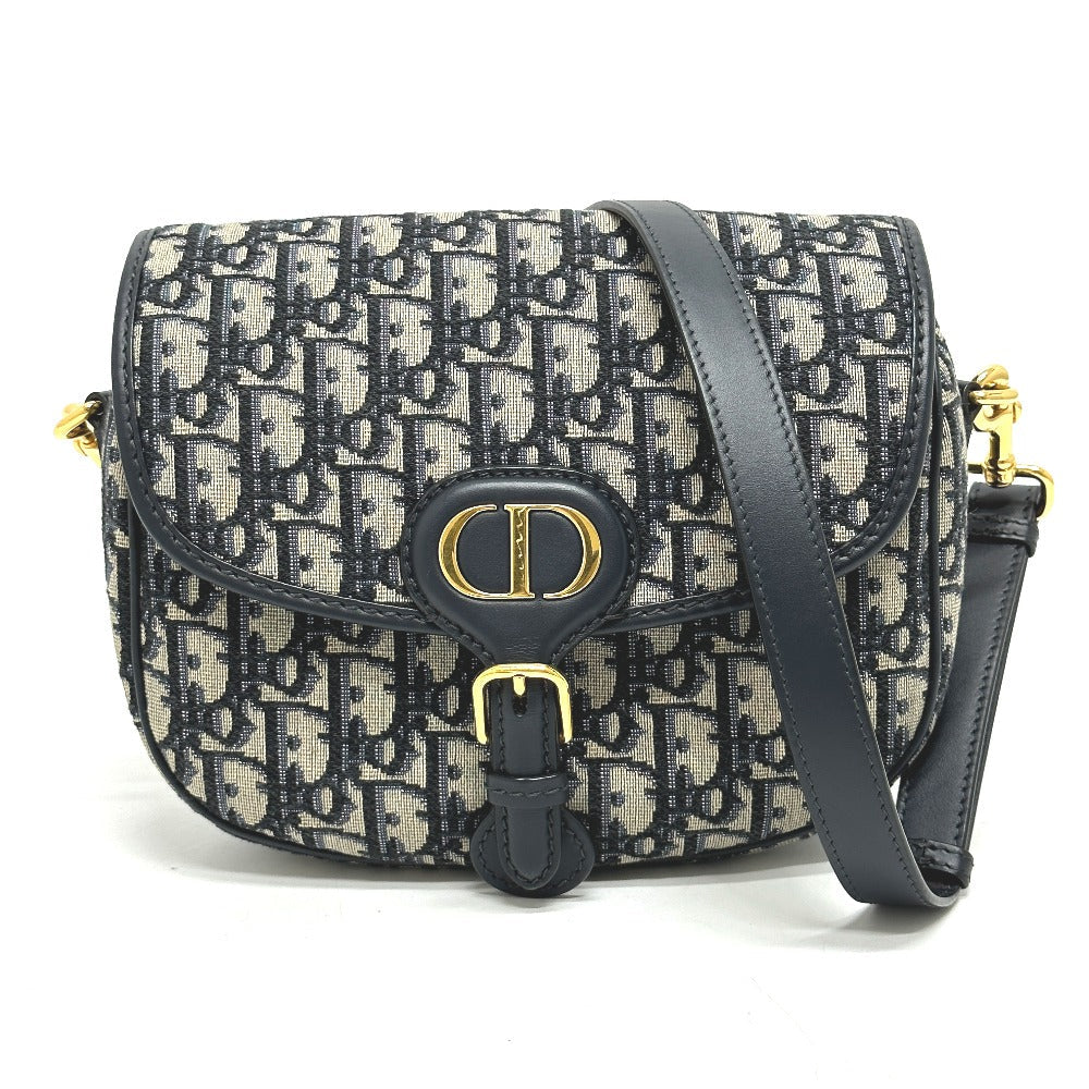 Dior Shoulder Bag Gray Cd Cannage Caro Women Leather