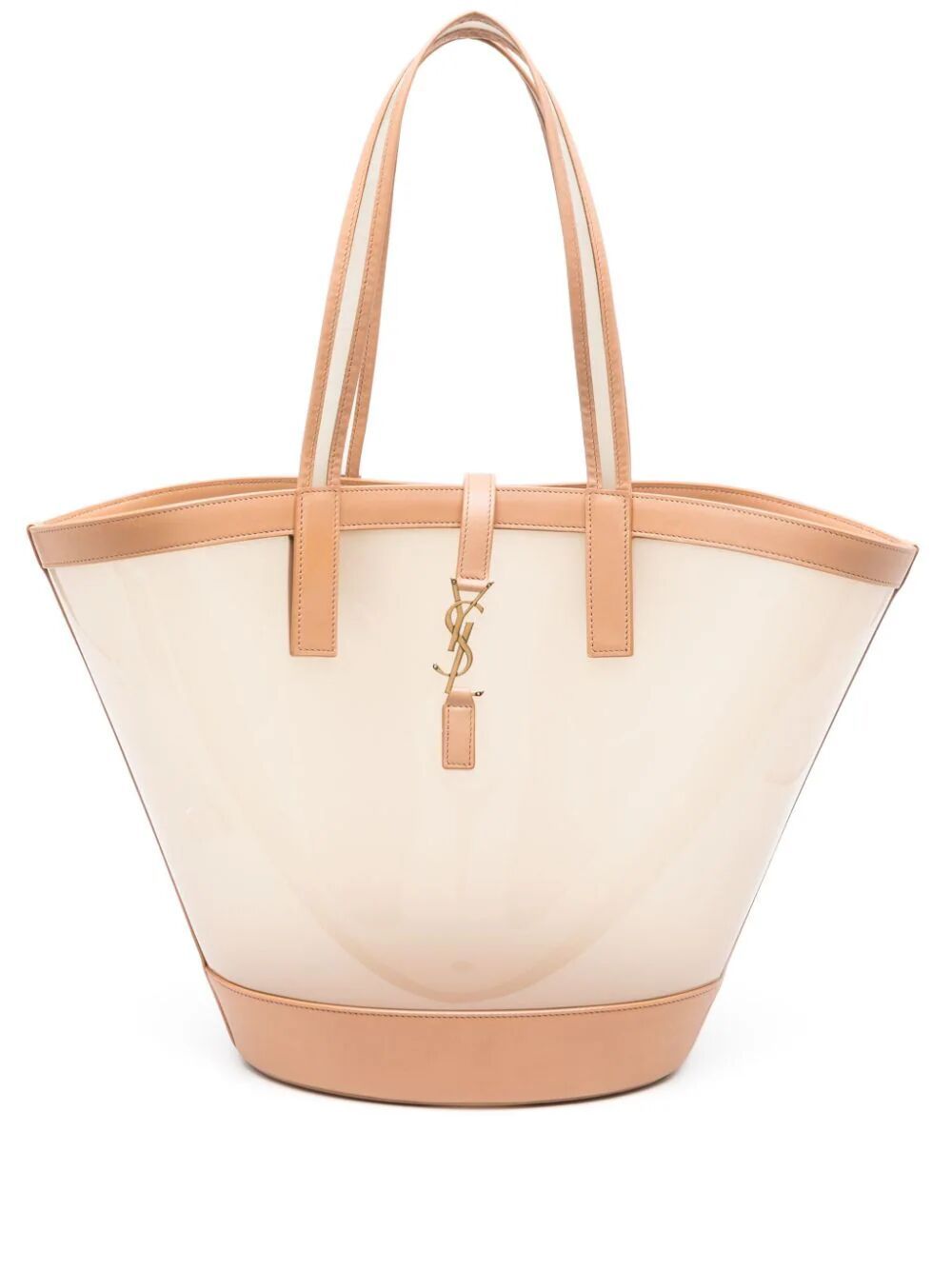 YSL Saint Laurent Saint Laurent Trending Women Panier Bag In Beige Medium Travel Bag