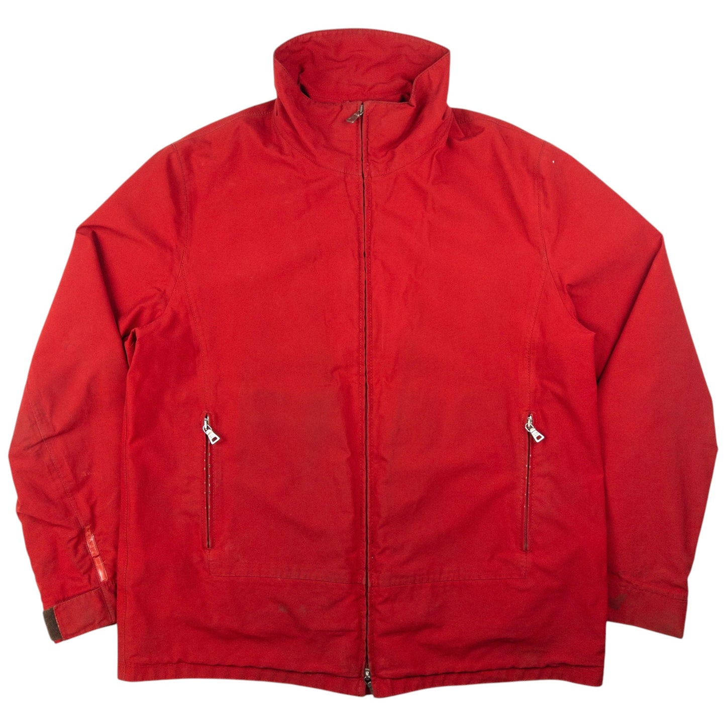 Prada Handbag Sport Goretex Up Jacket Red Zip