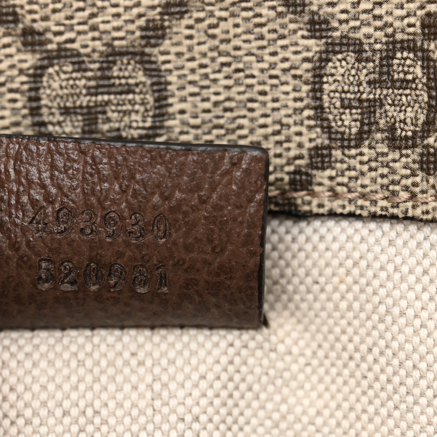 Gucci GG Supreme Monogram Neo Web Belt Bag Brown
