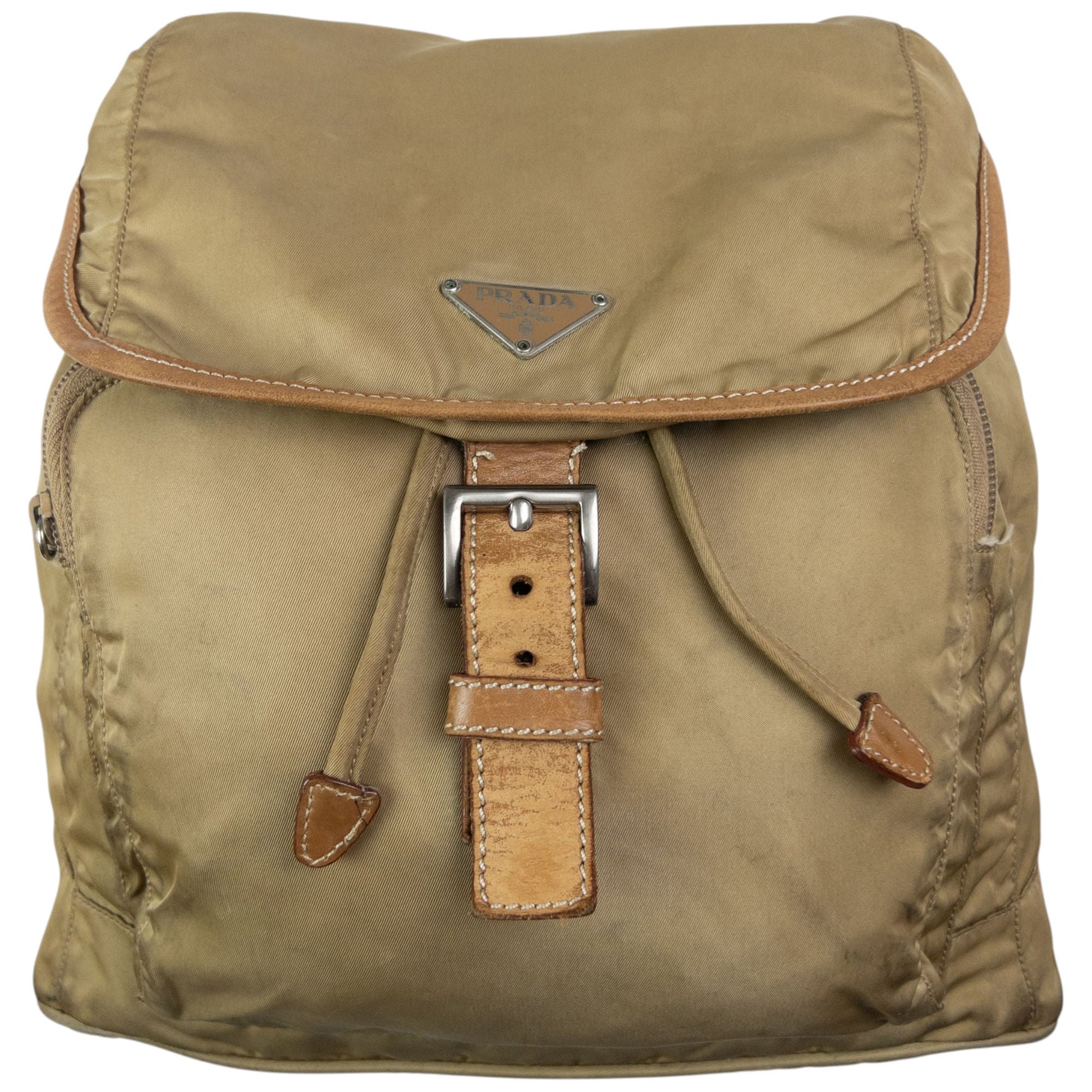 Prada Backpack 6 Beige Bucket Bucket Bag