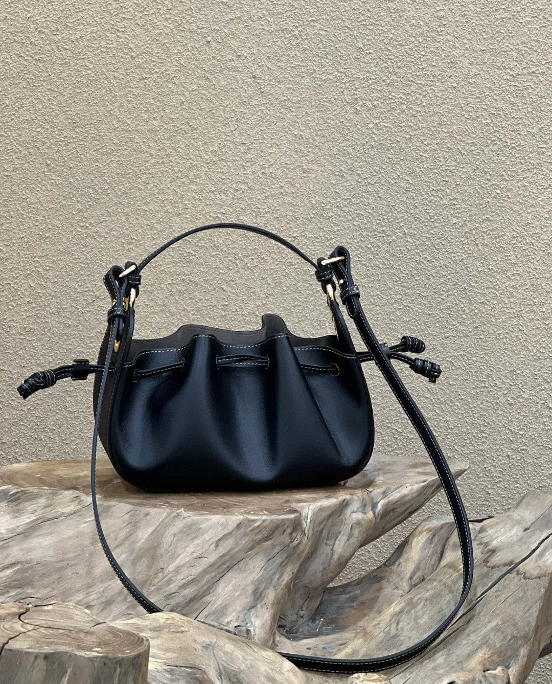 Pomodorino Black Mini Travel Bag
