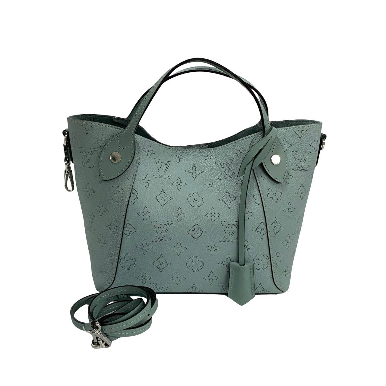Louis Vuitton M55905 Mahina Hina PM Monogram Leather Blue Shoulder Bag