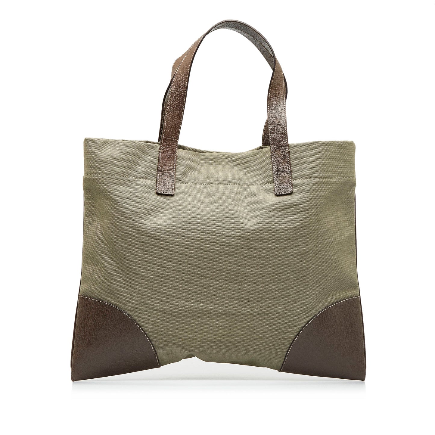 Prada Tote Bag Canvas Brown