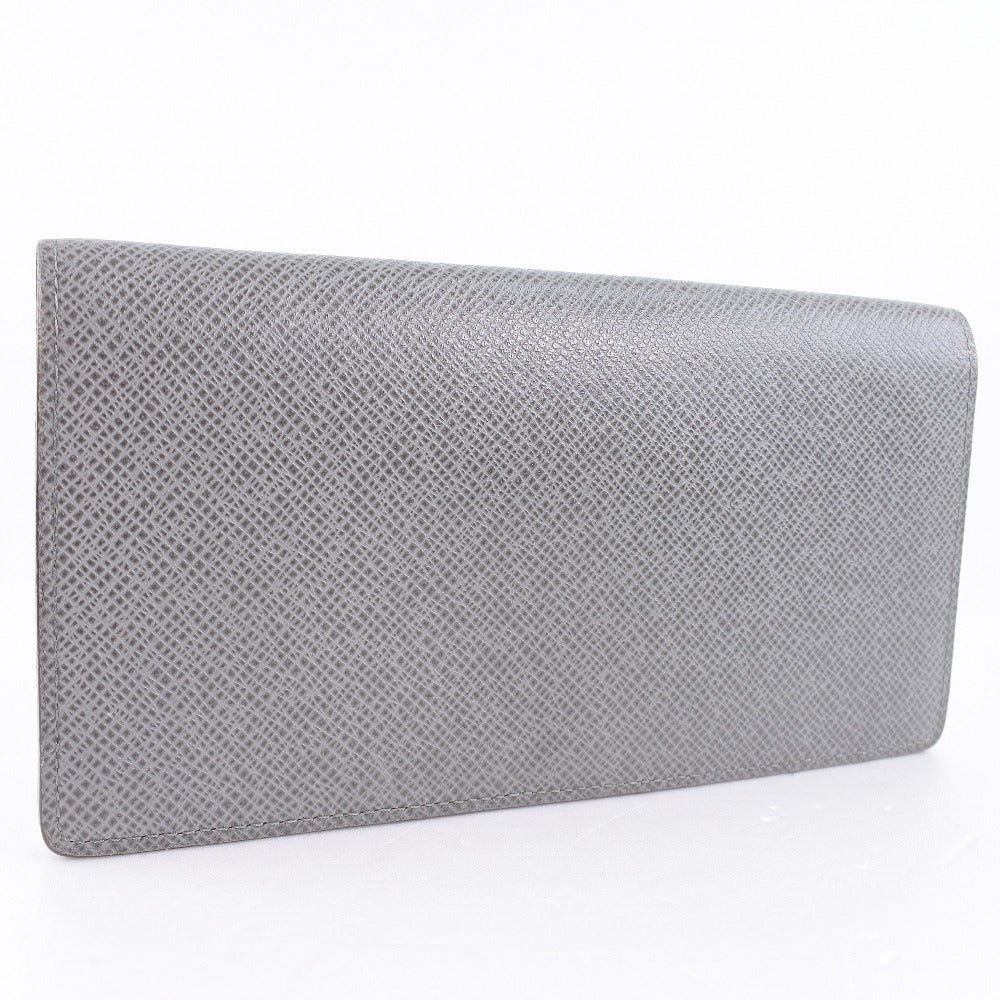 Louis Vuitton Long Purse M32653 Taiga Portefeuille Gray Wallet Case