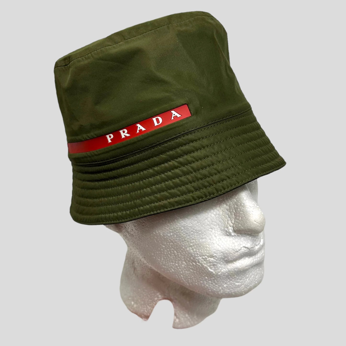 Prada Bag Linea Rossa Technical Hat - M Nylon Bucket Bucket Bag