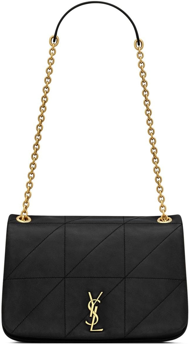 YSL Saint Laurent Luxury Trending Women Jamie Shoulder Bag In Lambskin Black