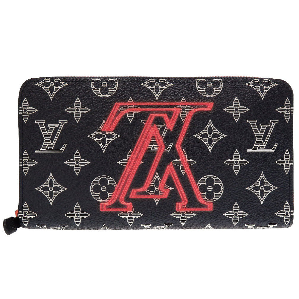 Louis Vuitton Long Purse M62931 ink Zip Monogram Navy Wallet Case