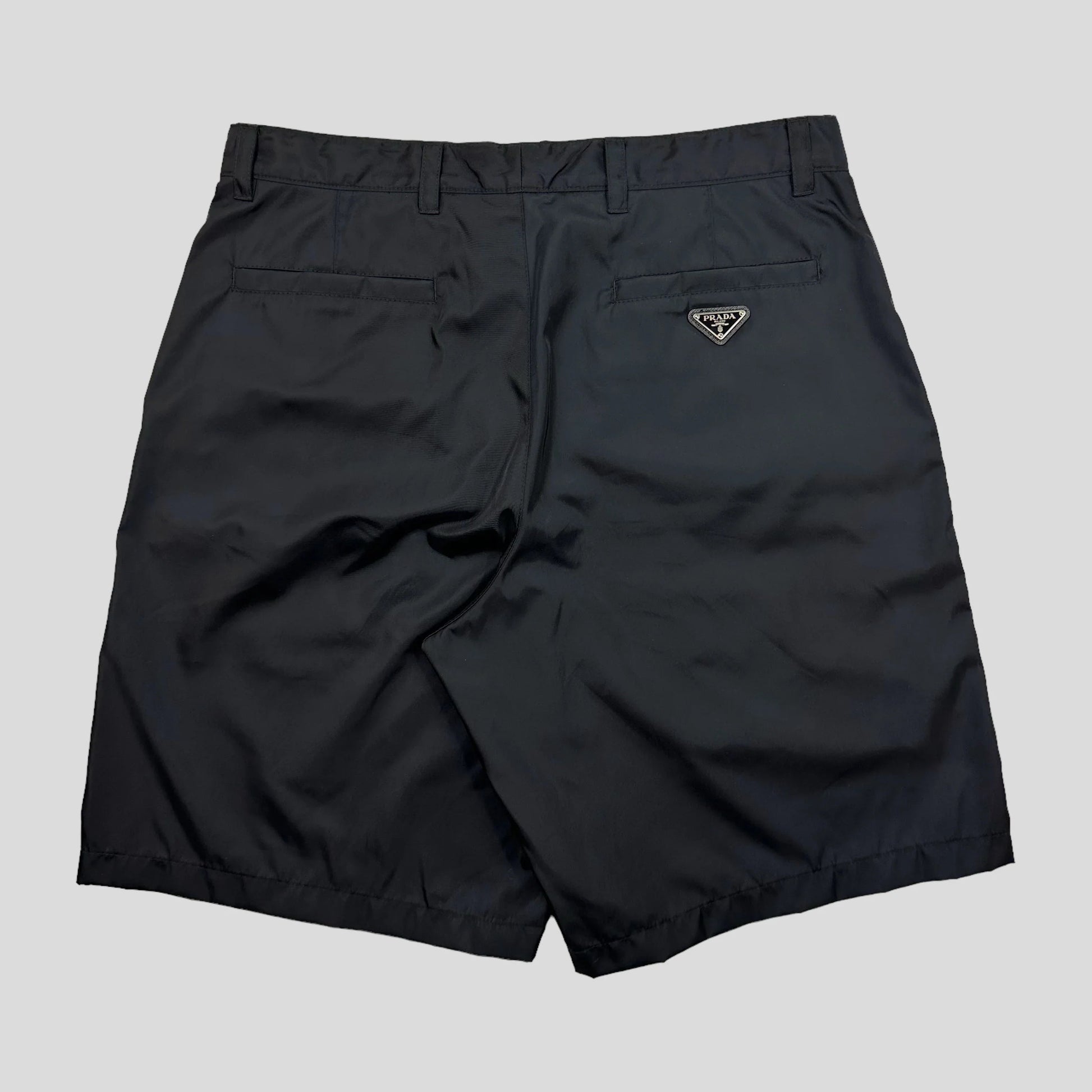 Prada Handbag Milano Re- Baggy Bermuda Shorts Nylon