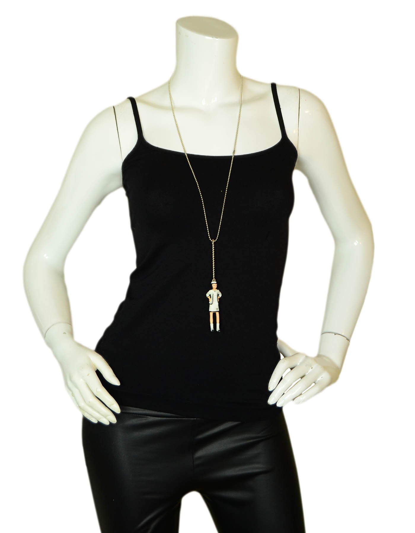Chanel Vip Coco Mademoiselle Figurine Necklace/bag Charm/keychain