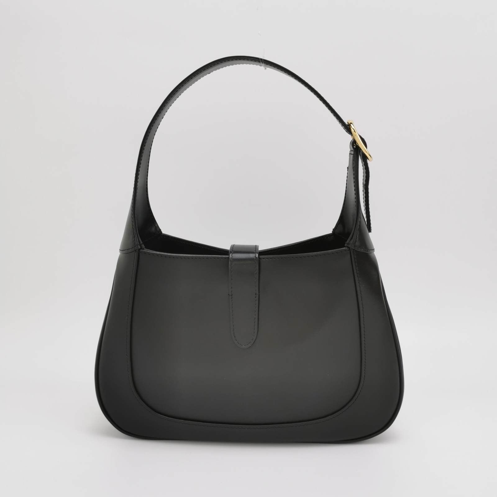 Gucci Jackie without Strap Leather Black Small Travel Bag