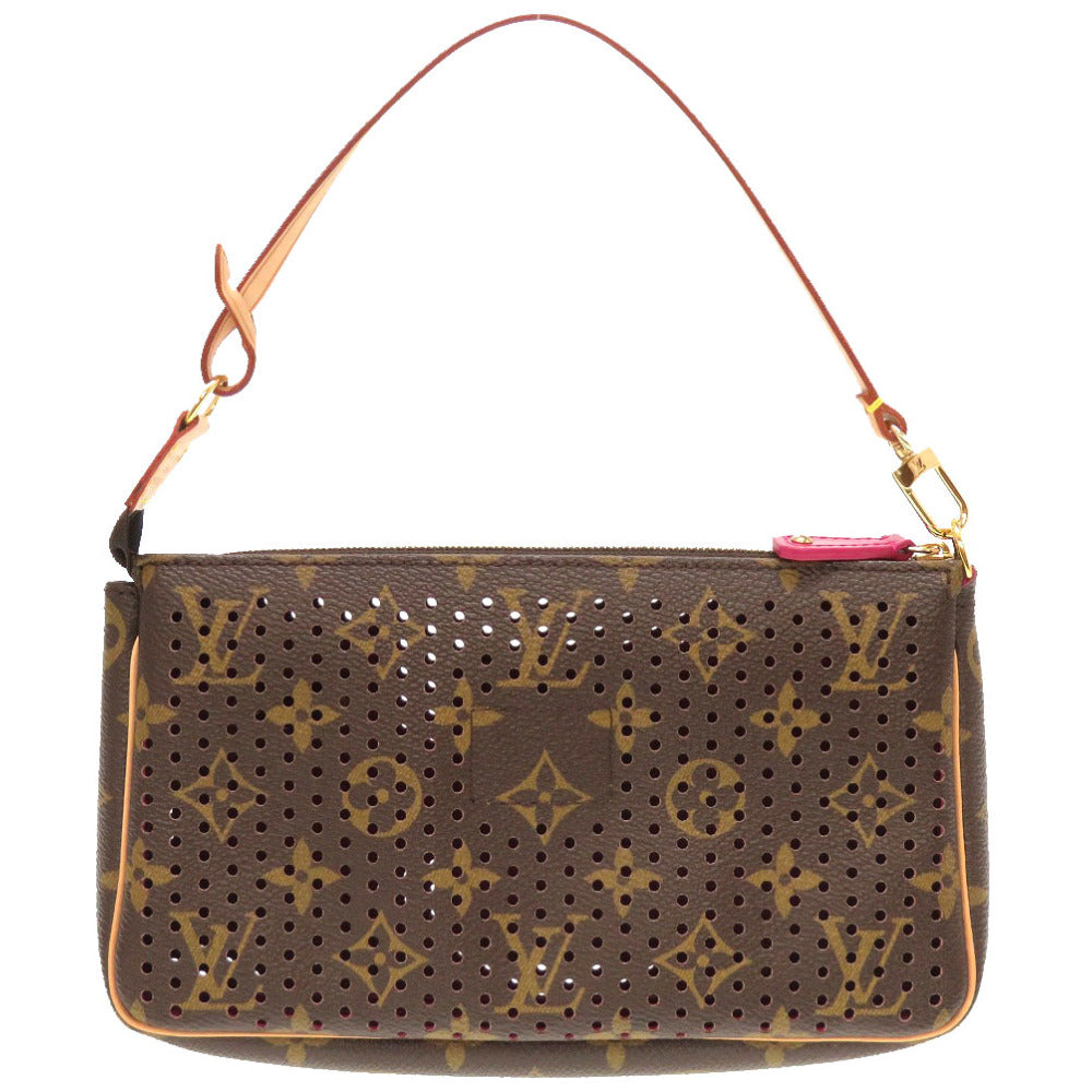 Louis Vuitton M95183 Perfo Fuchsia Perfo Pochette Monogram Clutch Bag