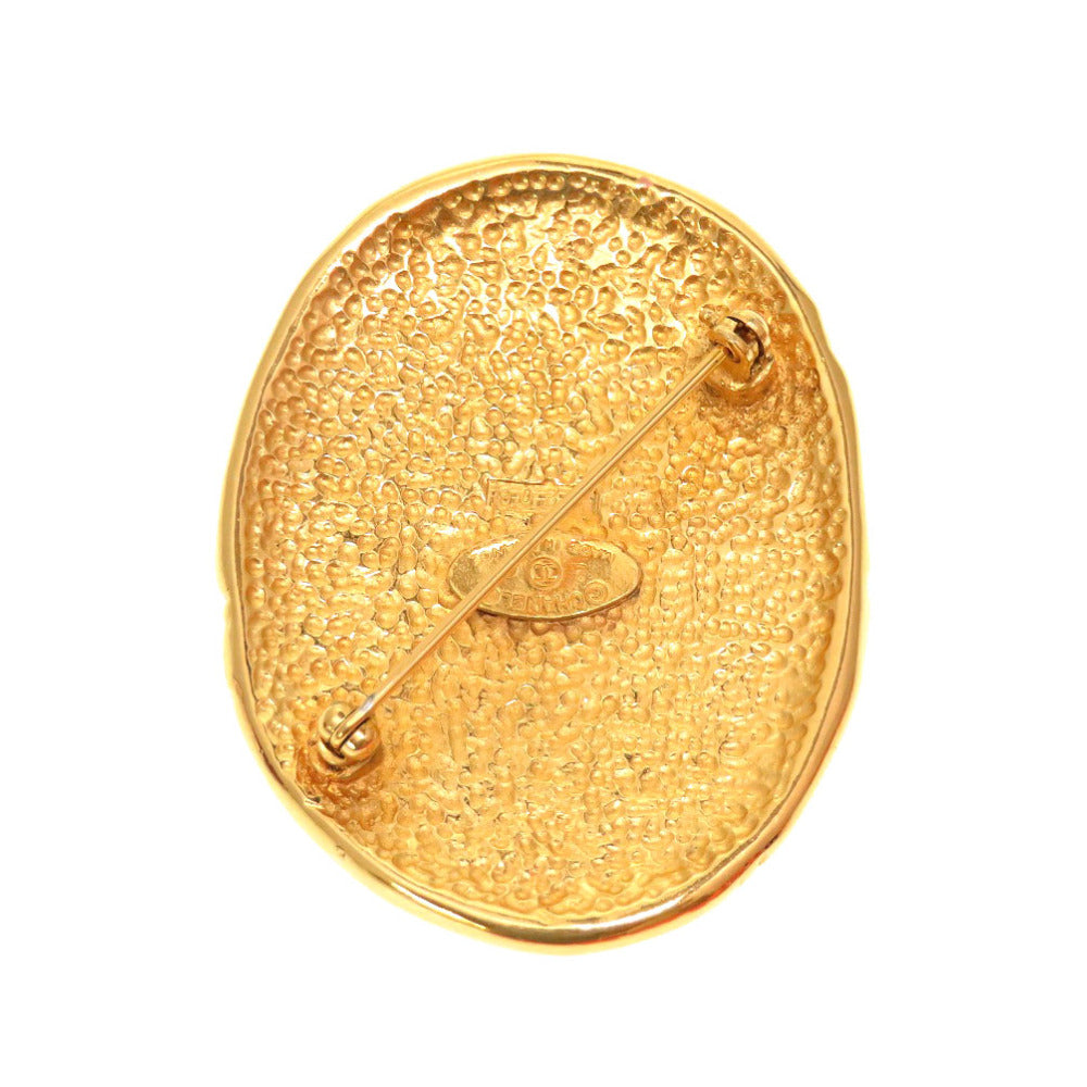 Chanel Brooch Gold Handbag 5G0233Eilb5